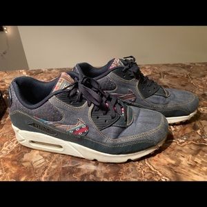 Nike Air Max 90 Premium Mens Obsidian Denim